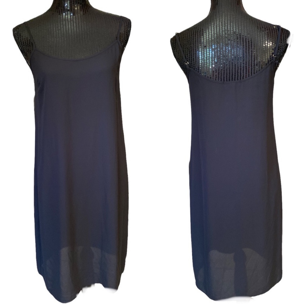 J. Crew Womens Crepe dress Black Size XS